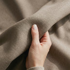 Rideau occultant Obscura Marron taupe