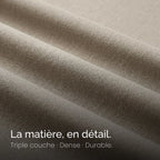 Rideau occultant Obscura Beige