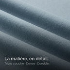 Rideau occultant Obscura Bleu clair