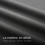 Rideau occultant Obscura Gris foncé