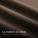 Rideau occultant Obscura Marron