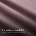 Rideau occultant Obscura Mauve
