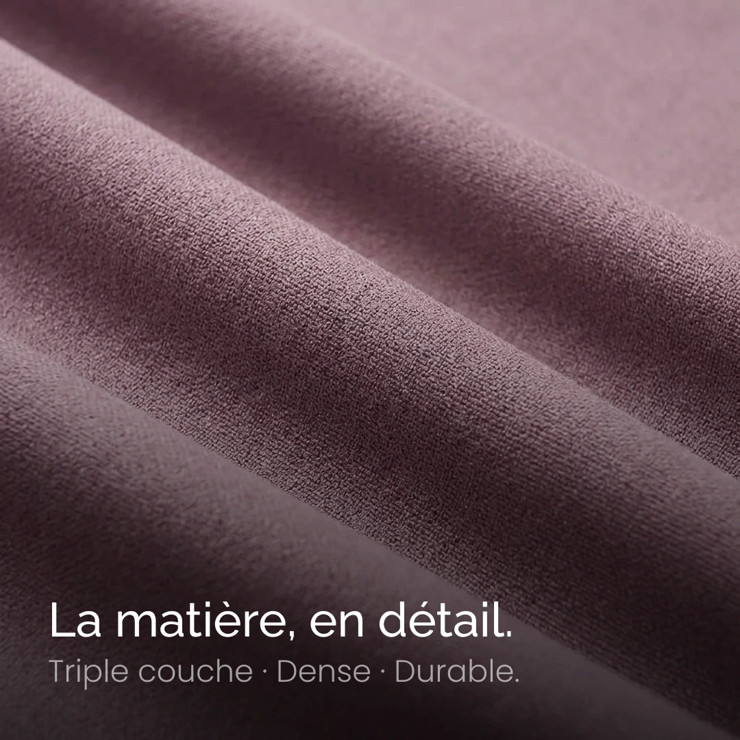 Rideau occultant Obscura Mauve