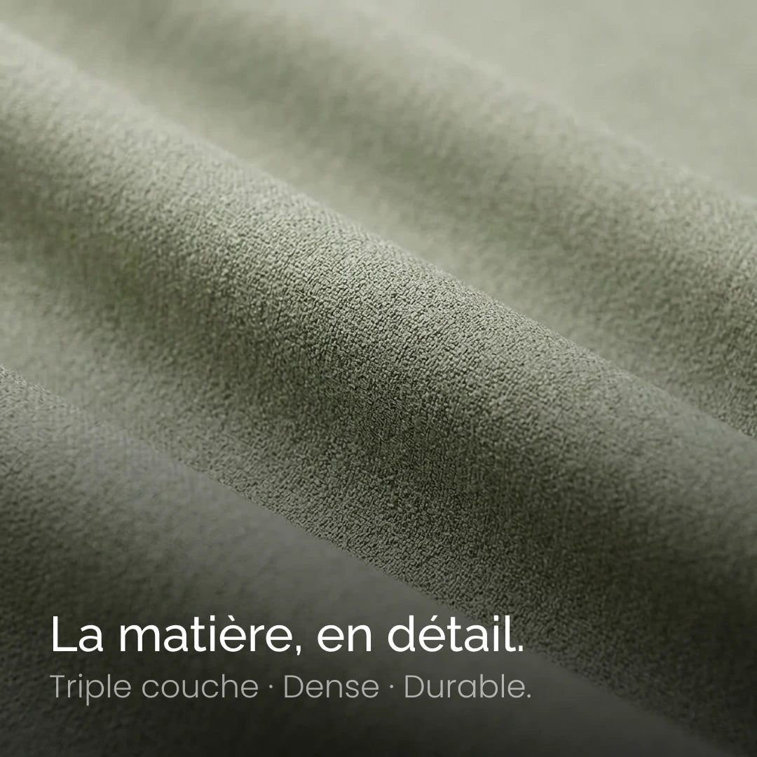 Rideau occultant Obscura Vert