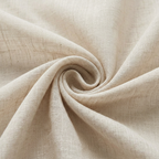 Rideau voilage en lin Natura Beige